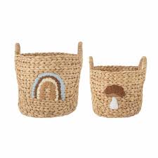 Agnes Basket, Nature, Water Hyacinth